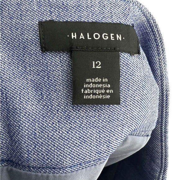 Halogen Classic Blue Pencil Skirt - Picture 2 of 5